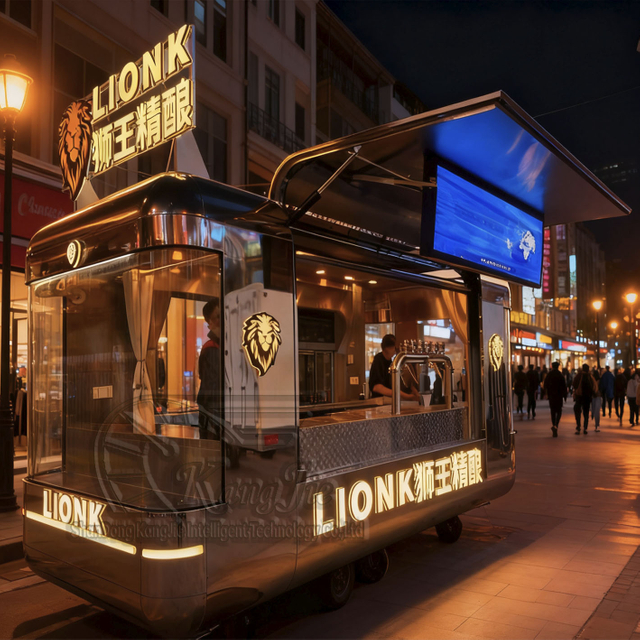 Wing-Door Food Trailer