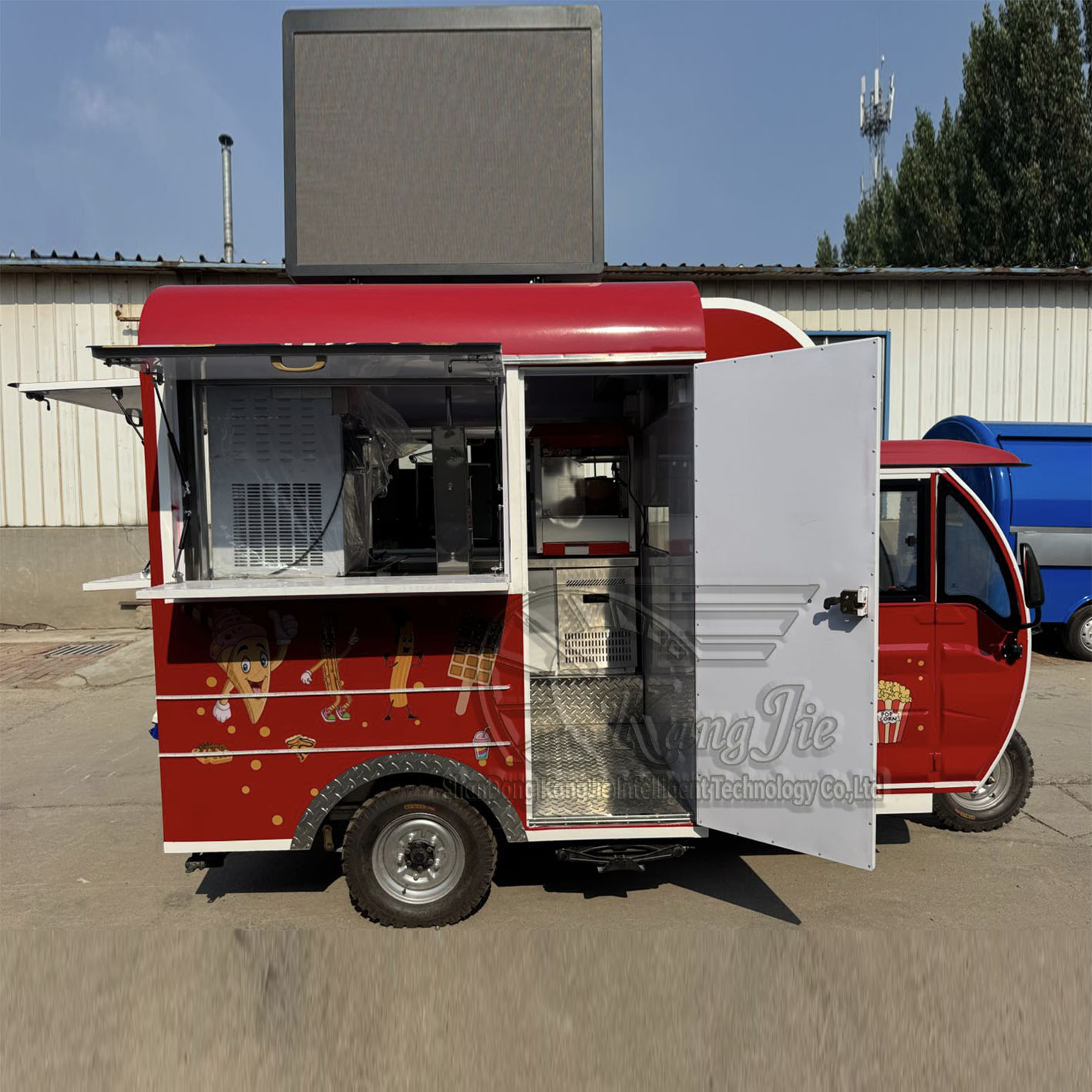 Tricycle Food Cart