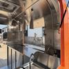 MGA-3M Length Full Stainless Steel Interior Dual Serving Windows With Tailgate Multifunctional Mobile Food Trailer