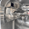 MGA-4.5M Full Stainless Steel Towable Food Truck, High-Adaptability Multi-Functional Commercial Catering Trailer