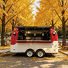 MGA-4M Large Capacity Stainless Steel Interior Retro Stylish Mobile Food Trailer