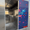 MGS-3M Wide Towing Dark Blue Polka Dot High-Appearance Multi-Function Mobile Food Trailer