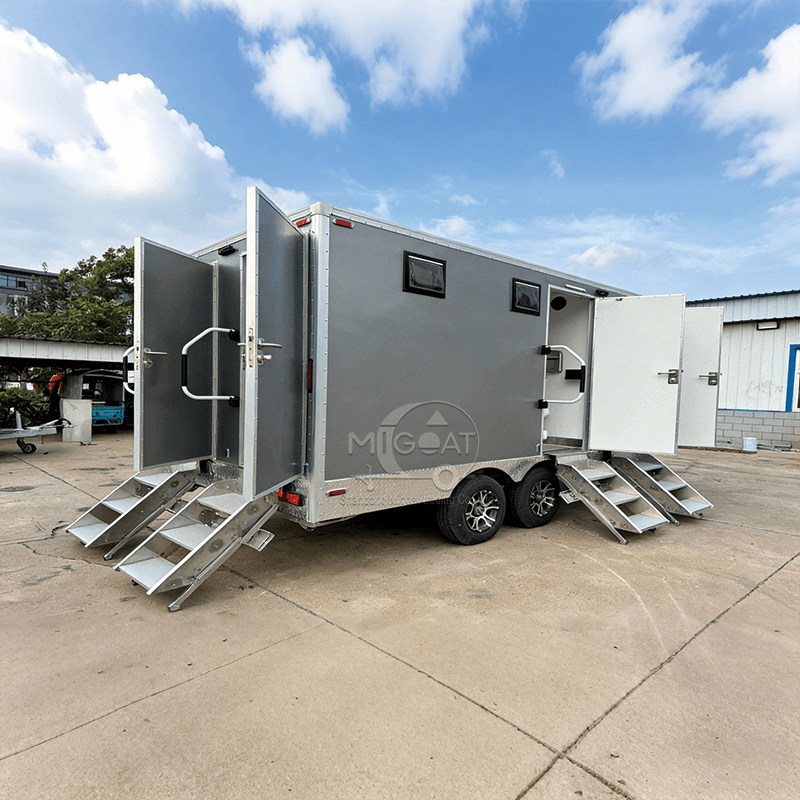 MGT-4.5M Dual-Stall Luxury Portable Restroom Trailer