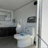 MGT-4M Pink High Appearance Waterproof Mobile Toilet Trailer