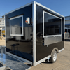 MGS-3.0M Length Stainless Steel Workbench Large Window Multi-Function Mobile Food Trailer