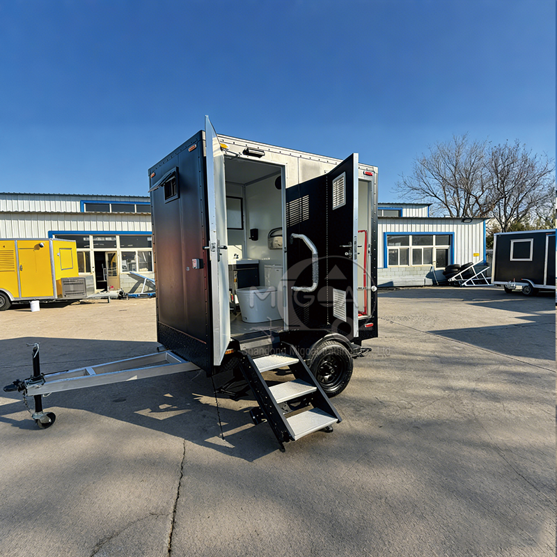 MGT-2.2M Single Cabin Portable Restroom Trailer Eco-Friendly Mobile Outdoor Sanitary Unit