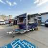 MGS-3M Wide Towing Dark Blue Polka Dot High-Appearance Multi-Function Mobile Food Trailer