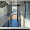 MGS-4M Dual-Axle Black Mobile Food Truck, Full Stainless Steel Countertop, Cross-Border Commercial Food Cart