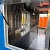 MGS-4M Dual-Axle Fully Equipped Stainless Steel Food Trailer, Blue Commercial Catering Concession Trailer