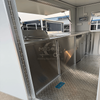 MGS-3M Commercial Built-in Refrigeration Food Trailer, Anti-Corrosion & Anti-Slip Mobile Catering Cart, Towable Fast Food Snack Concession Trailer