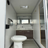 MGT-4M 3 Private Stall Luxury Waterproof Towable Mobile Public Toilet Restroom Trailer