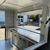 MGS-3.0M Length Stainless Steel Workbench Large Window Multi-Function Mobile Food Trailer