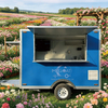 MGS-2.5M Full Stainless Steel Workbench Multi-Function Blue Food Trailer