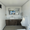 MGT-4M Pink High Appearance Waterproof Mobile Toilet Trailer