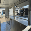 MGS-3.5M Large Capacity High-End Full Stainless Steel Interior Outdoor Commercial Mobile Food Cart Fast Food Vending Trailer