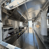 MGS-4M Dual-Wheel Towing Food Concession Trailer, Industrial Style Full Kitchen Mobile Smash Burger Fast Food Catering Truck