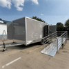 MGT-4.5M Multi-unit Gender-separated Trailer Toilet, Large Capacity Commercial Eco Temporary Restroom Disabled Room