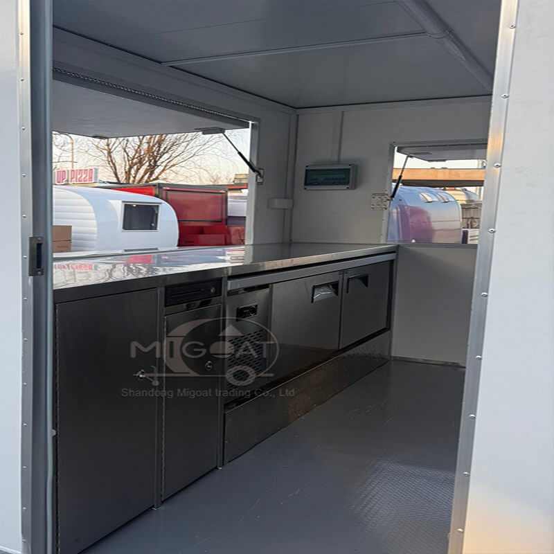 MGS-2.5m Full Stainless Steel Interior Customizable Mobile Food Trailer