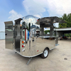 MGA-2.5M Mirror Stainless Steel Multi-functional Food Truck - Viral Check-In Style, Cross-Border Bestseller