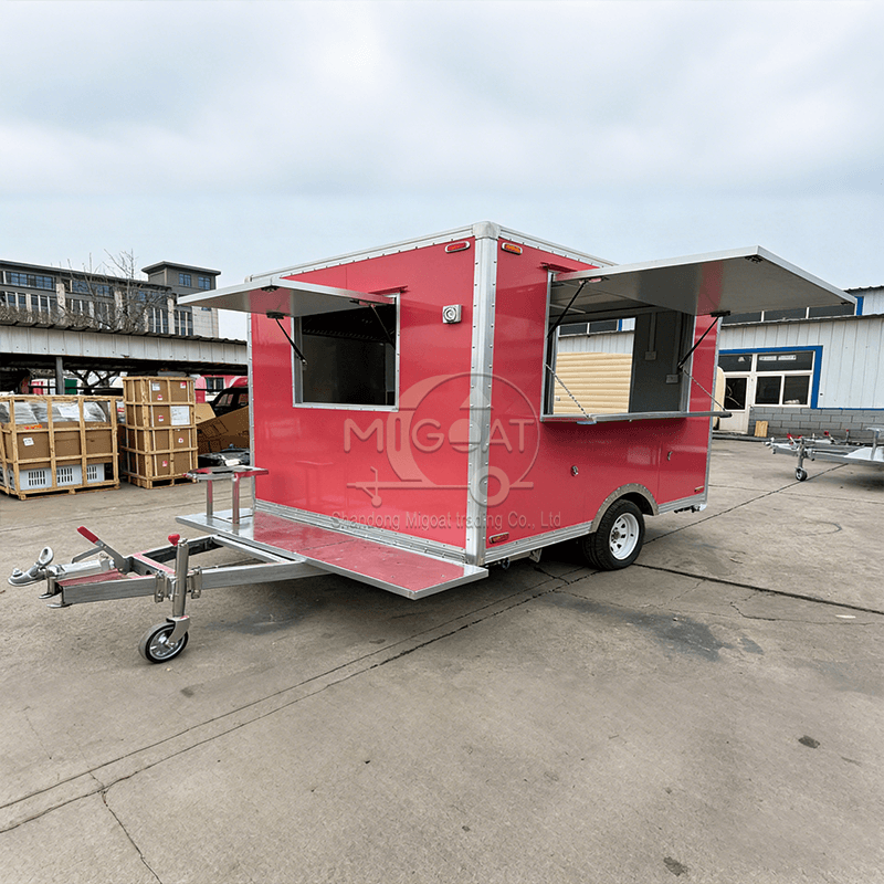 Mgs-3m Large Capacity Multi-Function Concession Trailer Commercial Mobile Food Truck