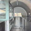 MGR-2.5M Triple Sink Stainless Steel Food Trailer Commercial Food Cart
