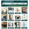 MGT-2.2M Single Cabin Portable Restroom Trailer Eco-Friendly Mobile Outdoor Sanitary Unit