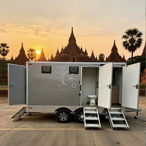 MGT-4.5M Dual-Stall Luxury Portable Restroom Trailer