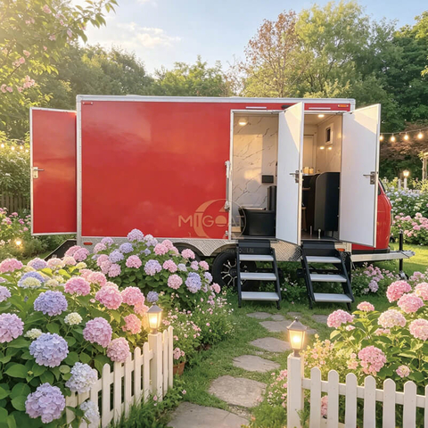 MGT-4.5M 4-Door Luxury Mobile Restroom Trailer