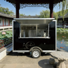 MGS-3.0M Length Stainless Steel Workbench Large Window Multi-Function Mobile Food Trailer