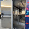 MGS-3M Wide Towing Dark Blue Polka Dot High-Appearance Multi-Function Mobile Food Trailer