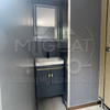 MGT-5M Multi-Compartment Thick Anti-Corrosion Mobile Washroom Trailer, Premium Temporary Public Toilet for Construction