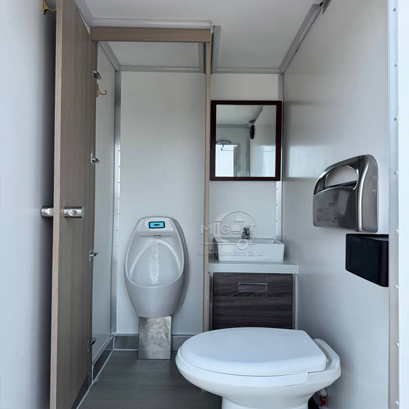 MGT-3.5M PLUS Multi-Compartment Integrated Portable Public Toilet with Sensor Urinal