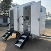 MGT-3.5M 2-Restroom With Sink Towable High-End Mobile Toilet Trailer