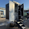 MGT-2.2M Luxury Finished Portable Toilet Trailer, Integrated Ceramic Toilet, High-end Temporary Mobile Restroom