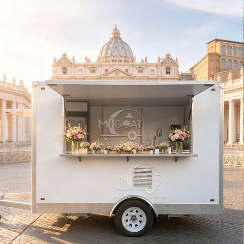 MGS-2.5m Full Stainless Steel Interior Customizable Mobile Food Trailer