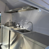 MGR-2.2M Multi-functional Thickened Retro Food Trailer, High Appearance Level Towable Mobile Food Cart For Snack Vending