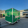 MGS-2.8M Small Mobile Food Cart With Sink Multi-Function Street Food Vending Cart Outdoor Commercial Food Trailer