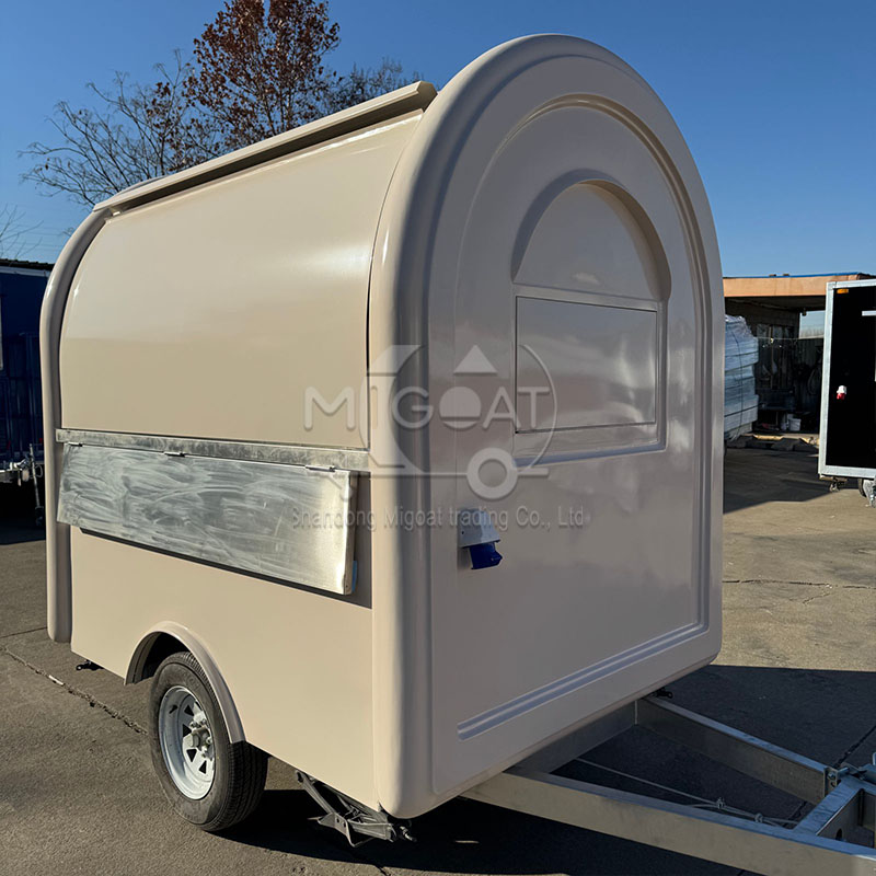 MGR-2.2m Mini Multi-Functional Stainless Steel Worktop Popular Mobile Food Trailer