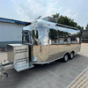 MGA-4M Mirror Stainless Steel Multi-Function Food Trailer with Mobile Restroom