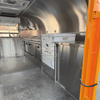 MGA-3.5M Orange Double Axle Stainless Steel Mobile Food Trailer