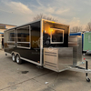 MGS-6M Dual Axle Fully Stainless Steel Interior Multi-Functional Commercial Food Trailer