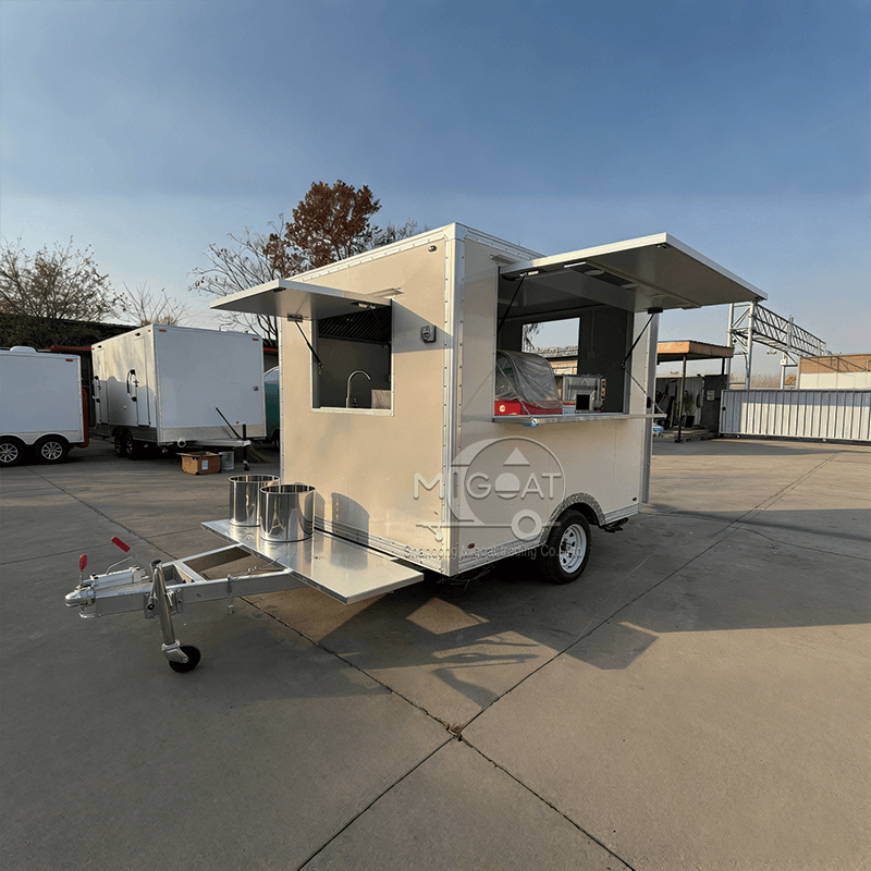 MGS-2.5M Mobile Food Truck with Stainless Steel Construction & Full Equipped Kitchen for Outdoor Catering