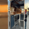 MGA-2.5M Polished Stainless Steel Towable Food Trailer with AC for Coffee Business