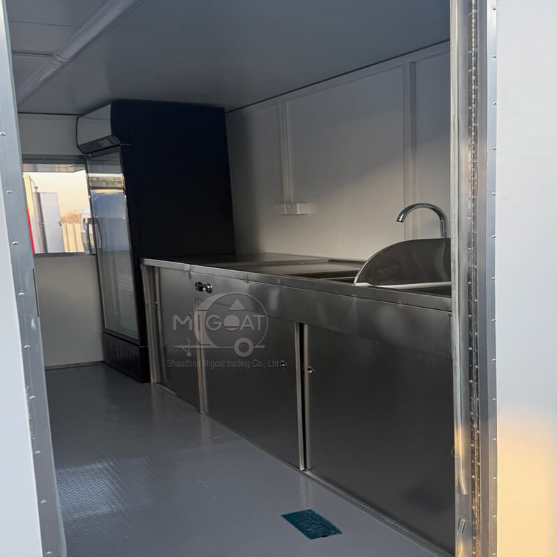 MGS-2.5m Full Stainless Steel Interior Customizable Mobile Food Trailer
