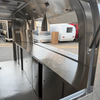 MGA-3.5M Mirror Stainless Steel Dual-Axle Multi-Function Food Truck, Premium Streamliner Mobile Food Concession Trailer
