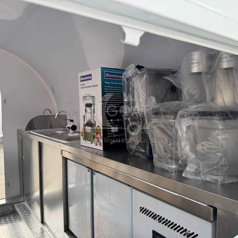 MGR-3M Mini Food Trailer, Stylish Multi-purpose Mobile Catering Concession